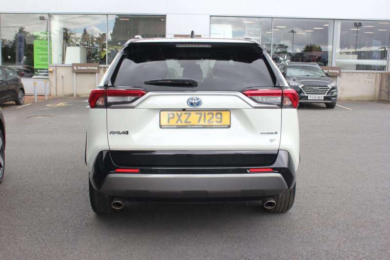 Toyota Rav 4 2.5 Vvt-i Hybrid Dynamic Cvt Parjblpvm 2Wd PXZ7129 White #5
