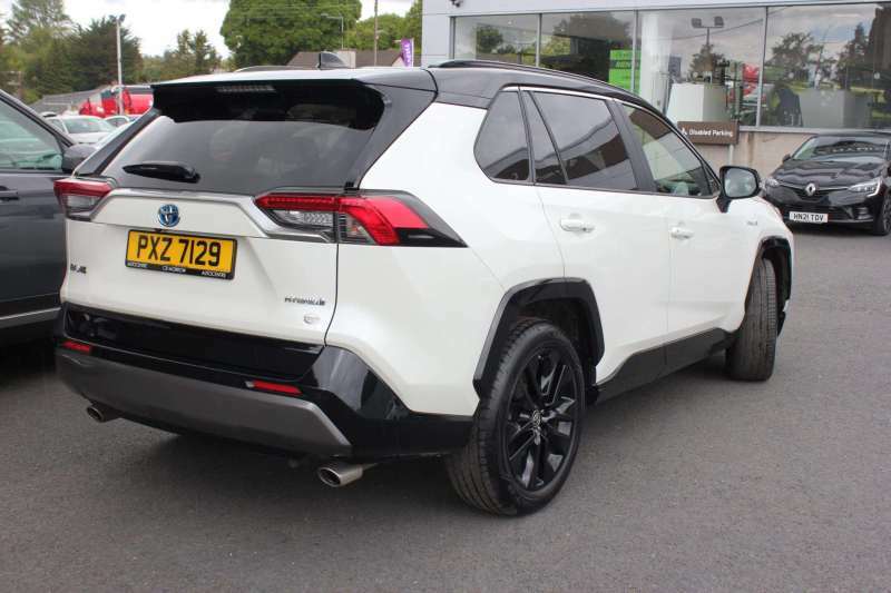 Toyota Rav 4 2.5 Vvt-i Hybrid Dynamic Cvt Parjblpvm 2Wd PXZ7129 White #4