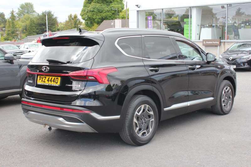 Hyundai Santa Fe 1.6 Tgdi Hybrid Premium 52021 - 2021 P PXZ4440 Black #4