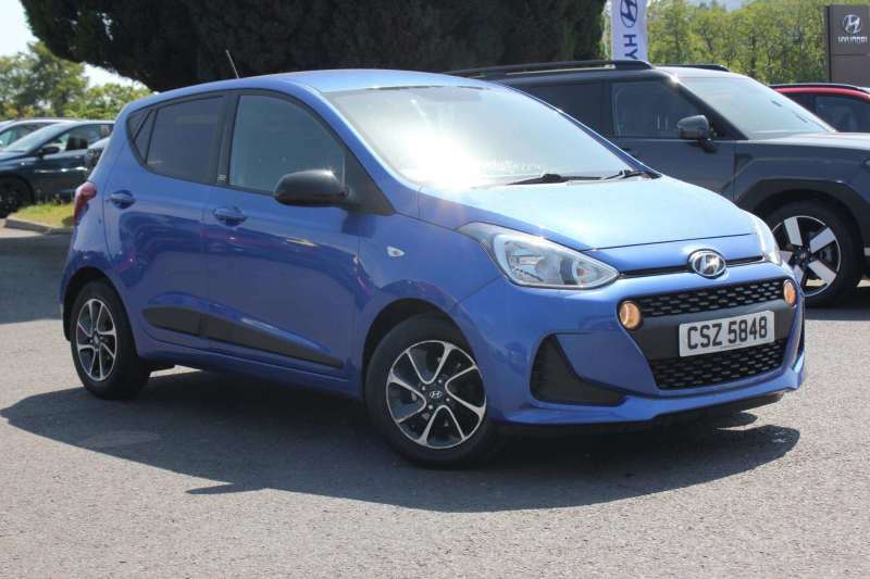 Hyundai I10 1.0 Go Se - 2018 Csz5848 Blue