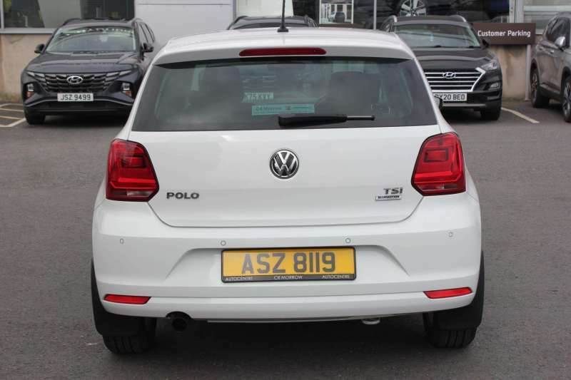 Volkswagen Polo 1.2 Tsi Match Edition Dsg - 2017 Asz8119 ASZ8119 White #5