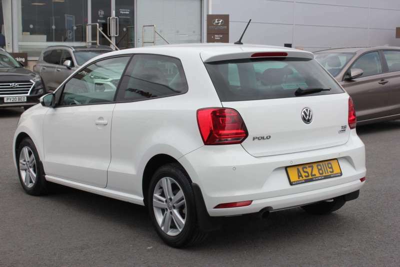 Volkswagen Polo 1.2 Tsi Match Edition Dsg - 2017 Asz8119 ASZ8119 White #6