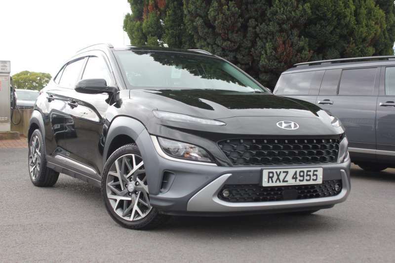 Hyundai Kona 1.6 Gdi Hybrid Premium Dct 12021 - 2022 Rxz Black