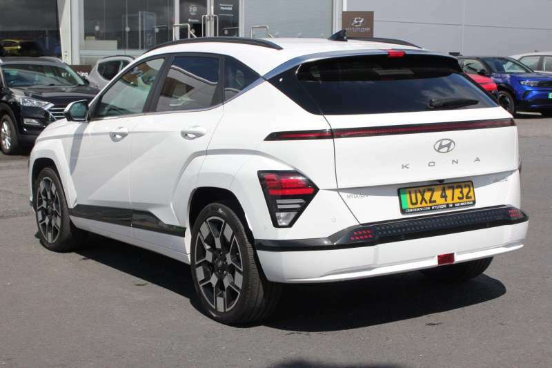 Hyundai Kona 160Kw Ultimate 65Kwh Lux Packleather 2 UXZ4732 White #6