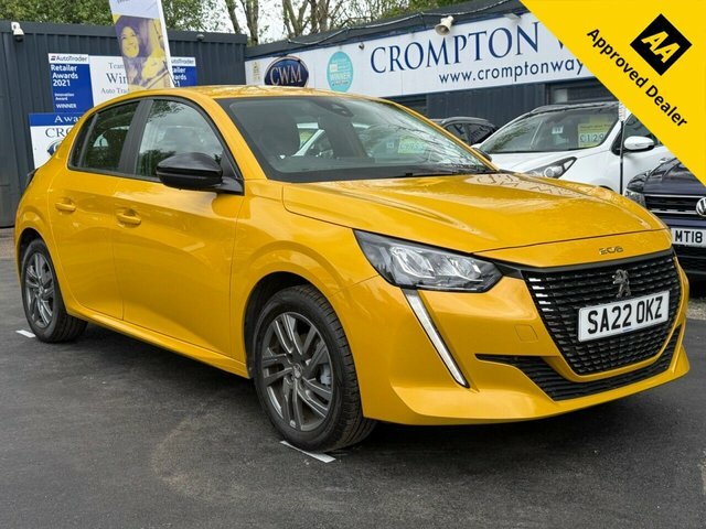 Peugeot 208 Hatchback Yellow
