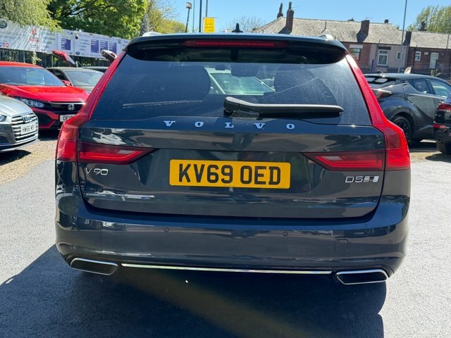 Volvo V90 2.0 D5 Inscription Plus Estate Awd KV69OED Grey #4