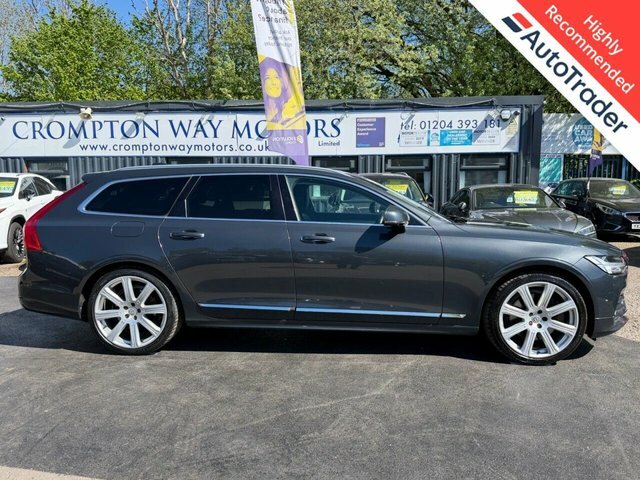 Volvo V90 2.0 D5 Inscription Plus Estate Awd KV69OED Grey #2