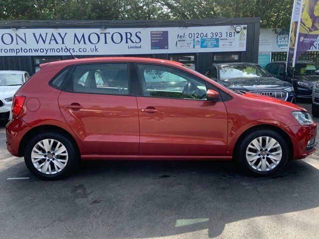 Volkswagen Polo Hatchback PL15LBZ Red #3