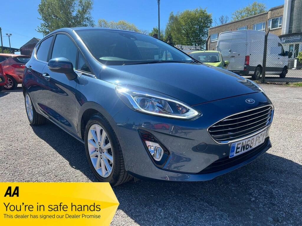 Ford Fiesta Hatchback 1.0T Ecoboost Titanium Euro 6 Ss Blue