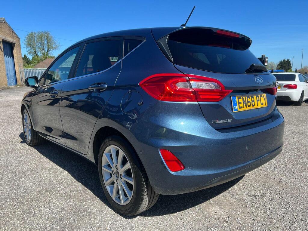 Ford Fiesta Hatchback 1.0T Ecoboost Titanium Euro 6 Ss EN68PCY Blue #2