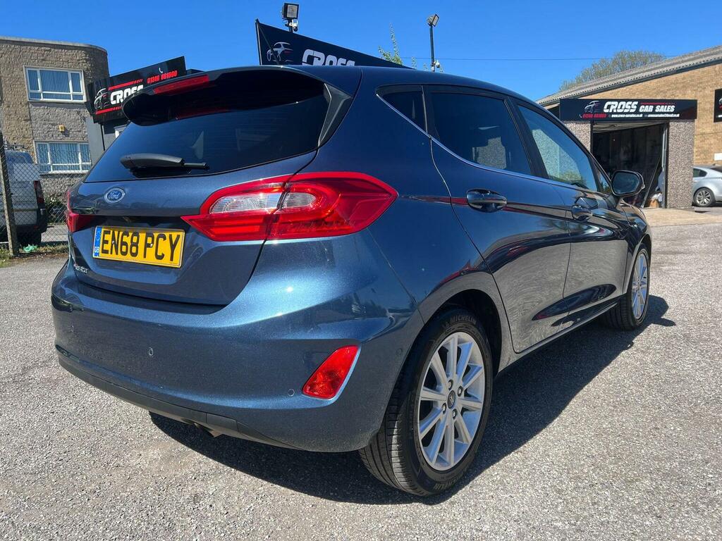 Ford Fiesta Hatchback 1.0T Ecoboost Titanium Euro 6 Ss EN68PCY Blue #4
