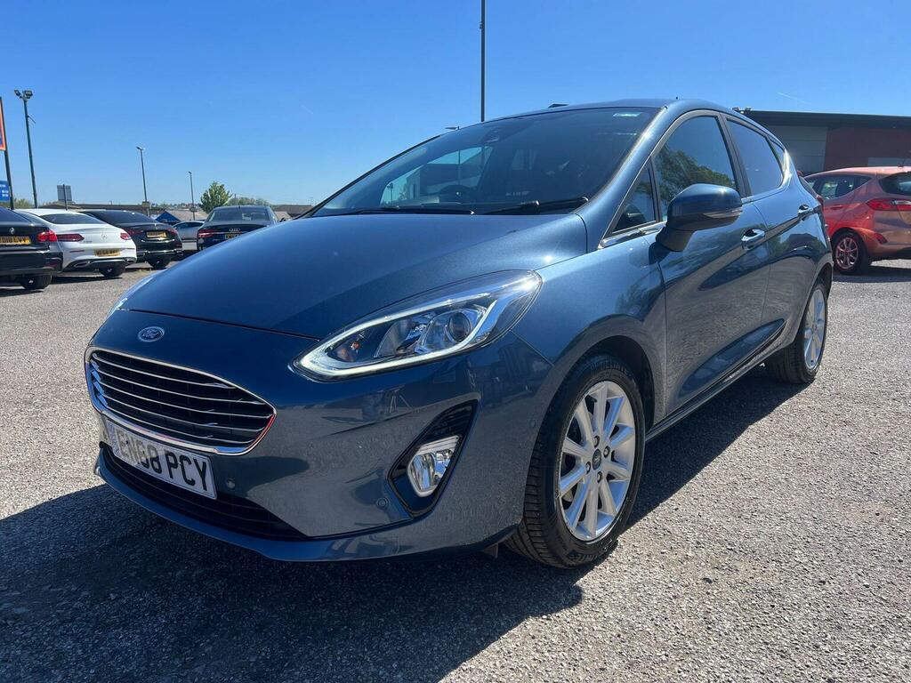 Ford Fiesta Hatchback 1.0T Ecoboost Titanium Euro 6 Ss EN68PCY Blue #3