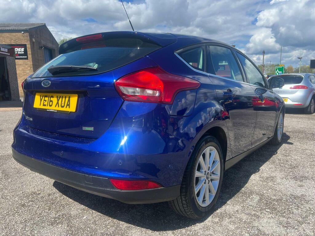 Ford Focus Hatchback 1.0T Ecoboost Titanium Euro 6 Ss YE16XUA Blue #4