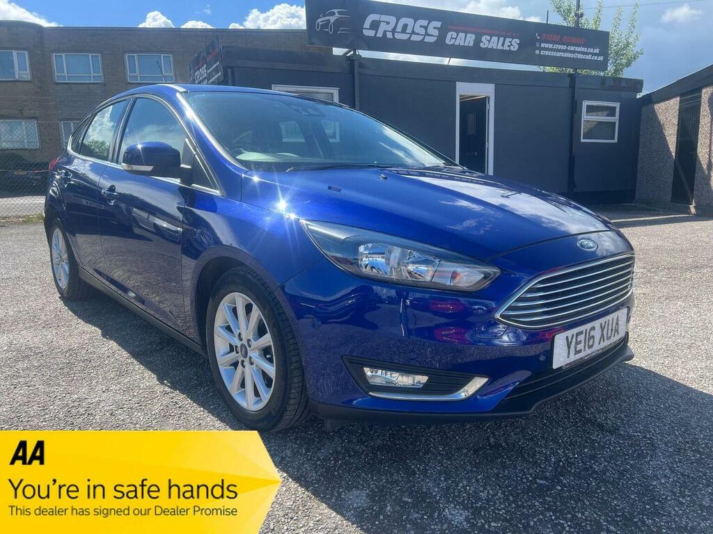 Ford Focus Hatchback 1.0T Ecoboost Titanium Euro 6 Ss Blue