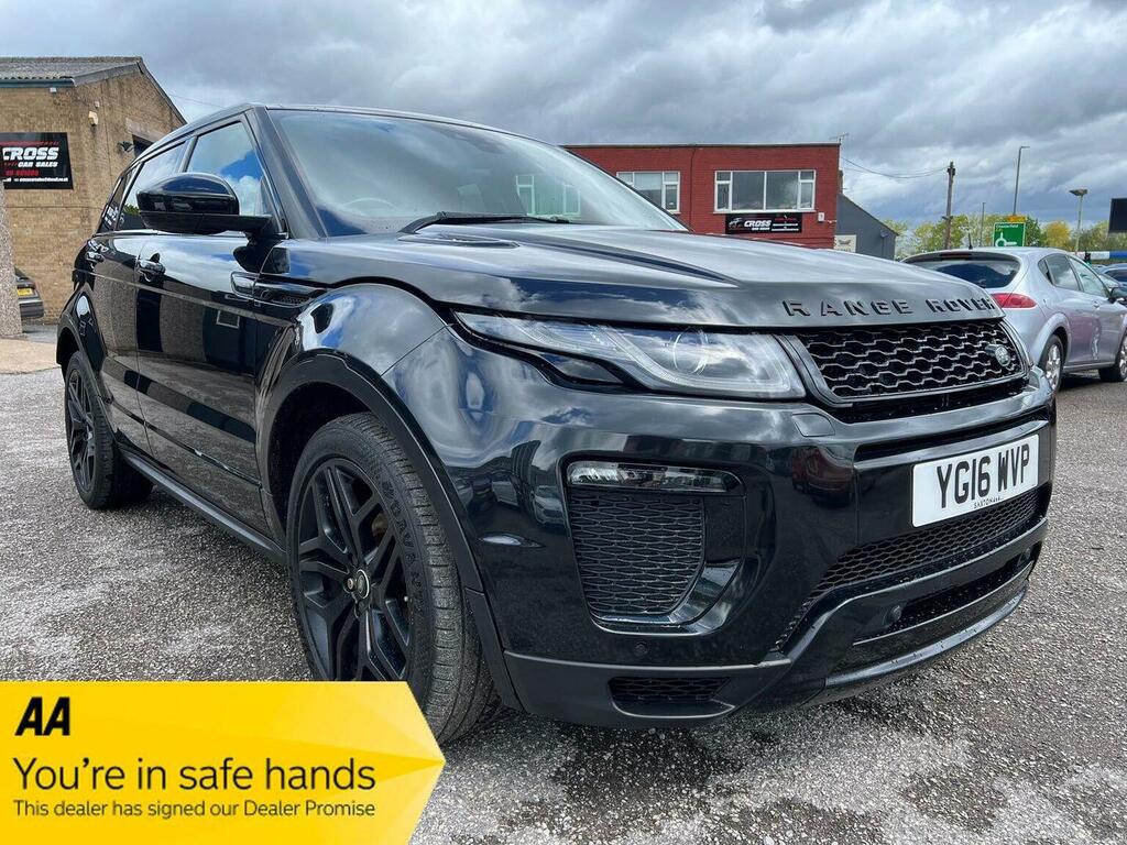 Land Rover Range Rover Evoque Suv 2.0 Td4 Hse Dynamic 4Wd Euro 6 Ss Black