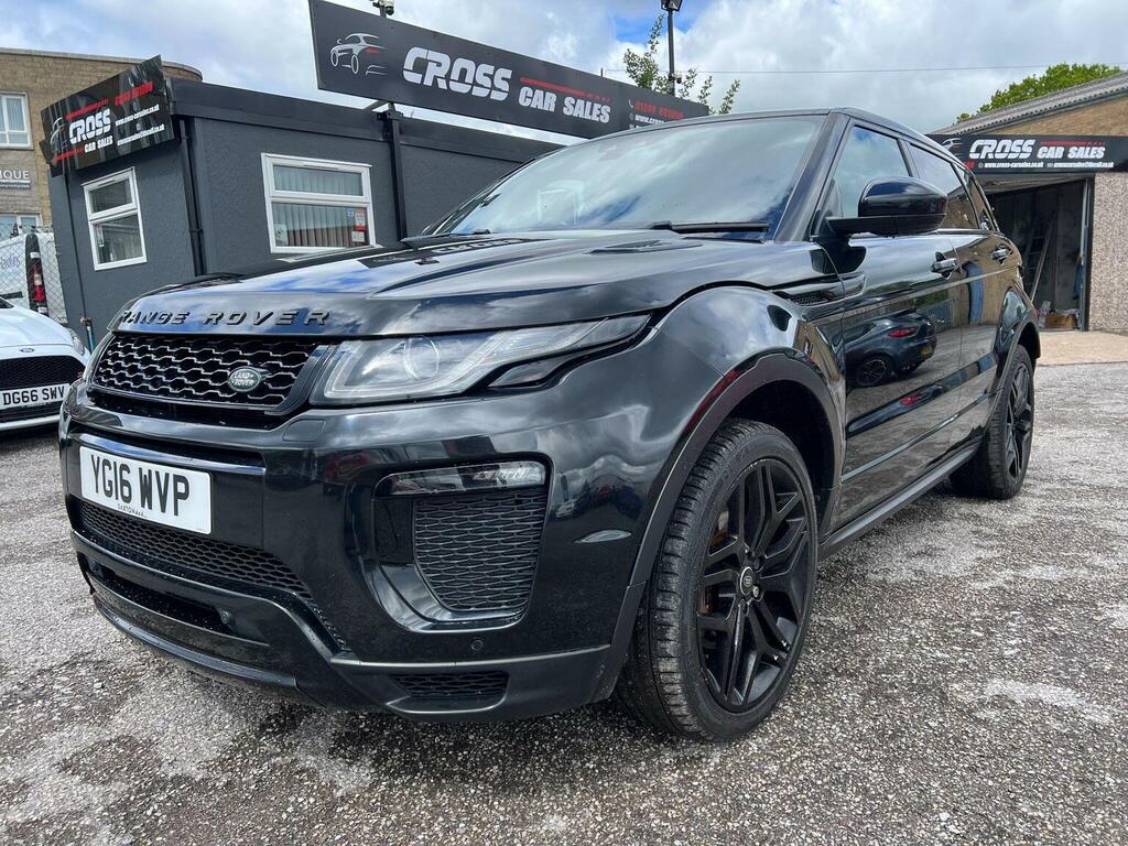 Land Rover Range Rover Evoque Suv 2.0 Td4 Hse Dynamic 4Wd Euro 6 Ss YG16WVP Black #3