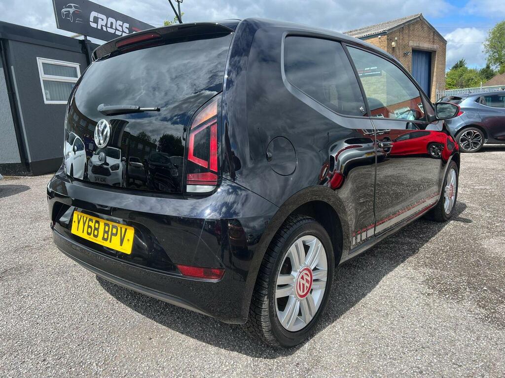 Volkswagen Up Hatchback 1.0 Up Beats Euro 6 Ss 201868 YY68BPV Black #4