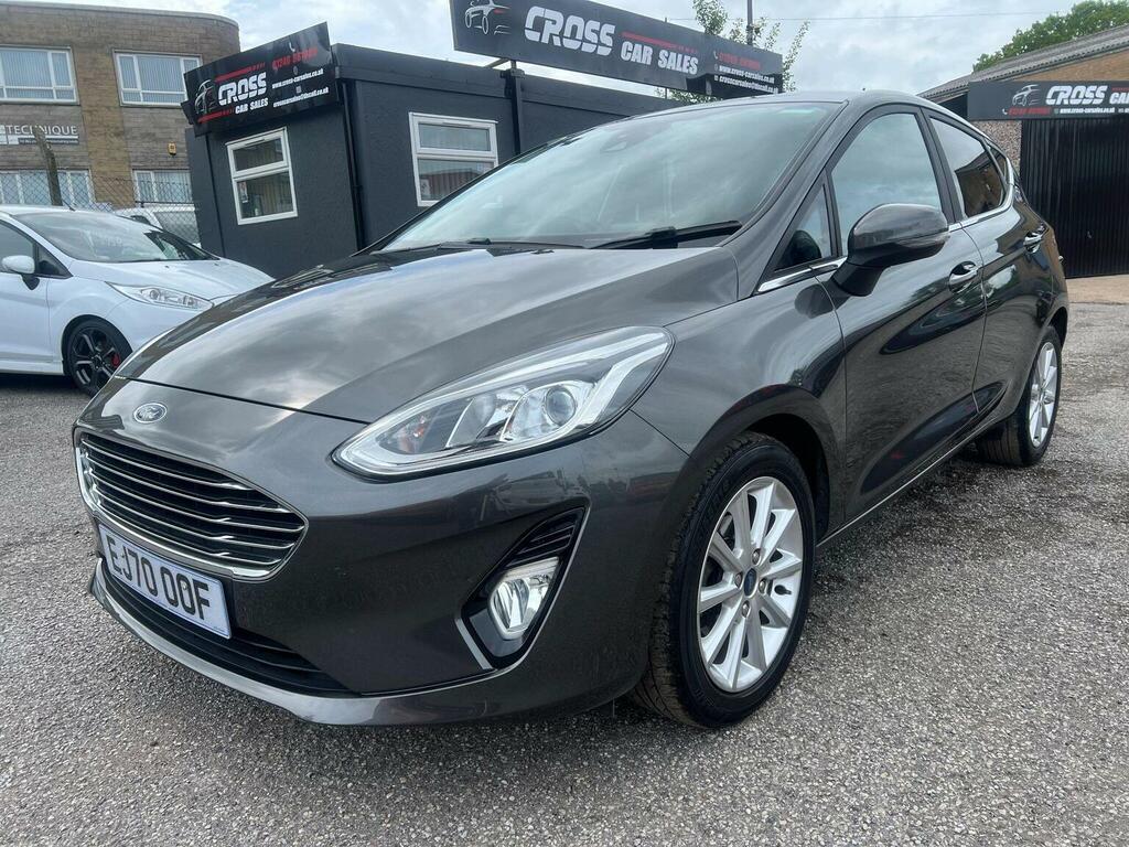 Ford Fiesta Hatchback 1.0T Ecoboost Mhev Titanium Euro 6 Ss EJ70OOF Grey #3