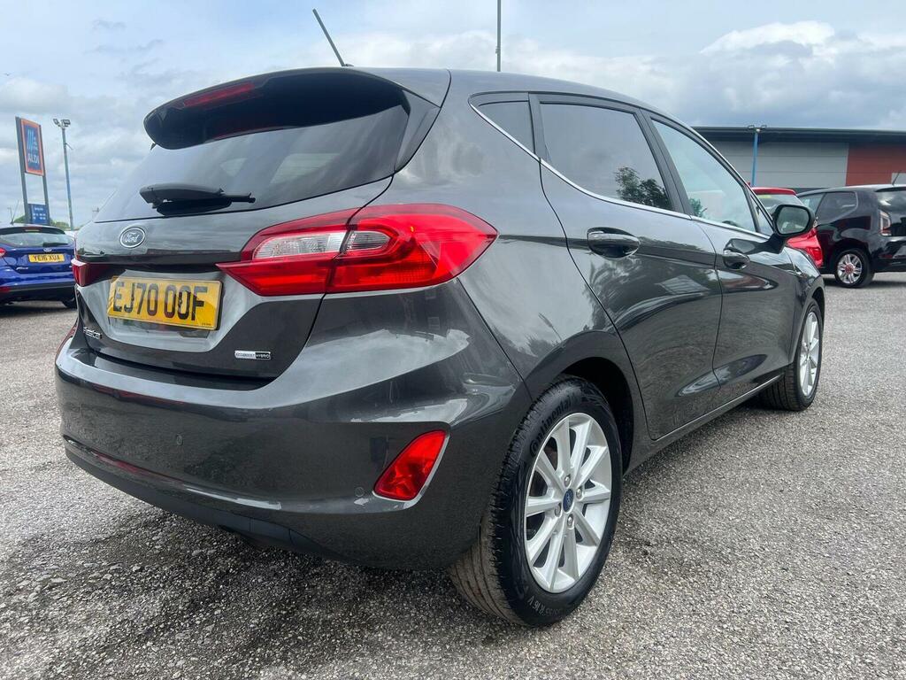 Ford Fiesta Hatchback 1.0T Ecoboost Mhev Titanium Euro 6 Ss EJ70OOF Grey #4