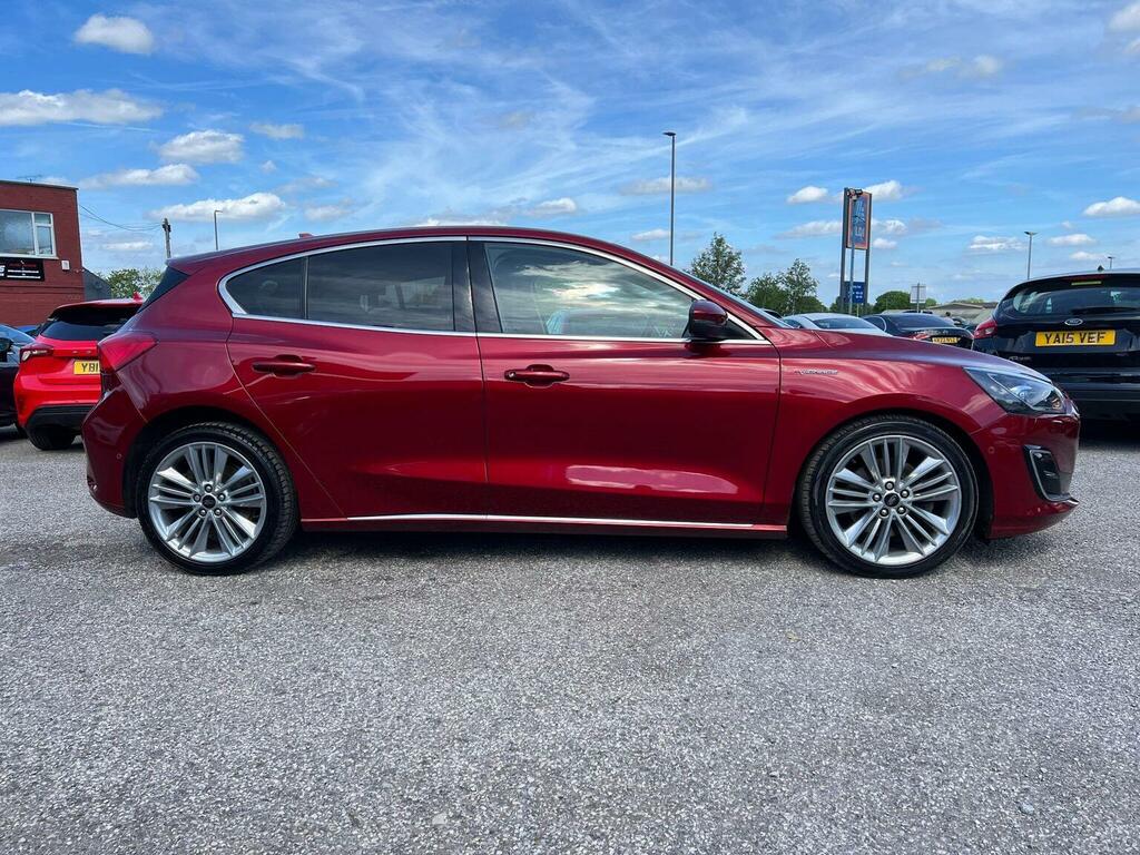 Ford Focus Hatchback 2.0 Ecoblue Vignale Euro 6 Ss YC69FFA Red #5