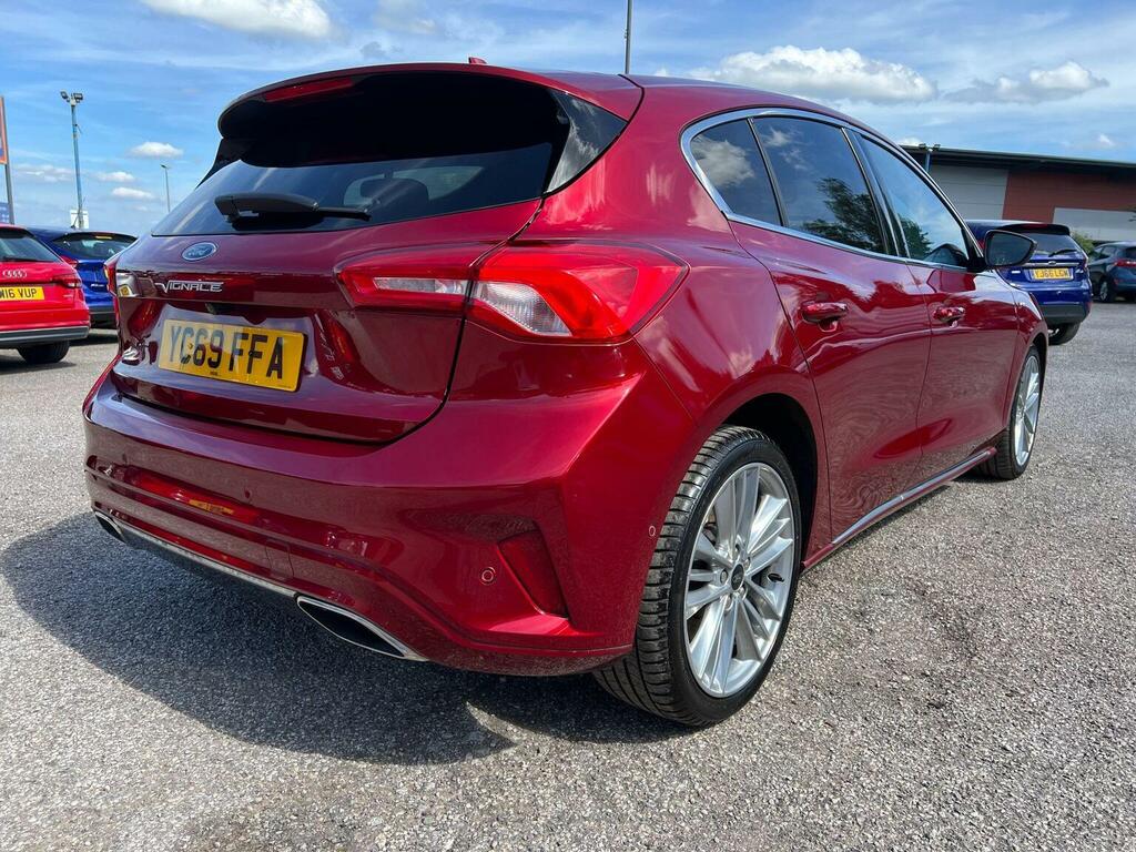 Ford Focus Hatchback 2.0 Ecoblue Vignale Euro 6 Ss YC69FFA Red #4
