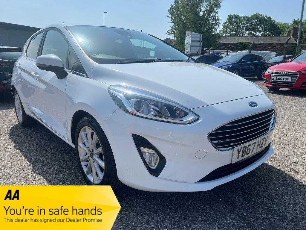 Ford Fiesta Hatchback 1.0T Ecoboost Titanium Euro 6 Ss White