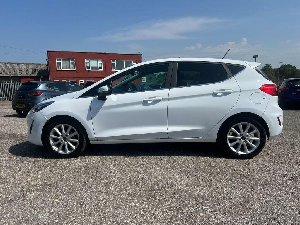 Ford Fiesta Hatchback 1.0T Ecoboost Titanium Euro 6 Ss YB67HZV White #6