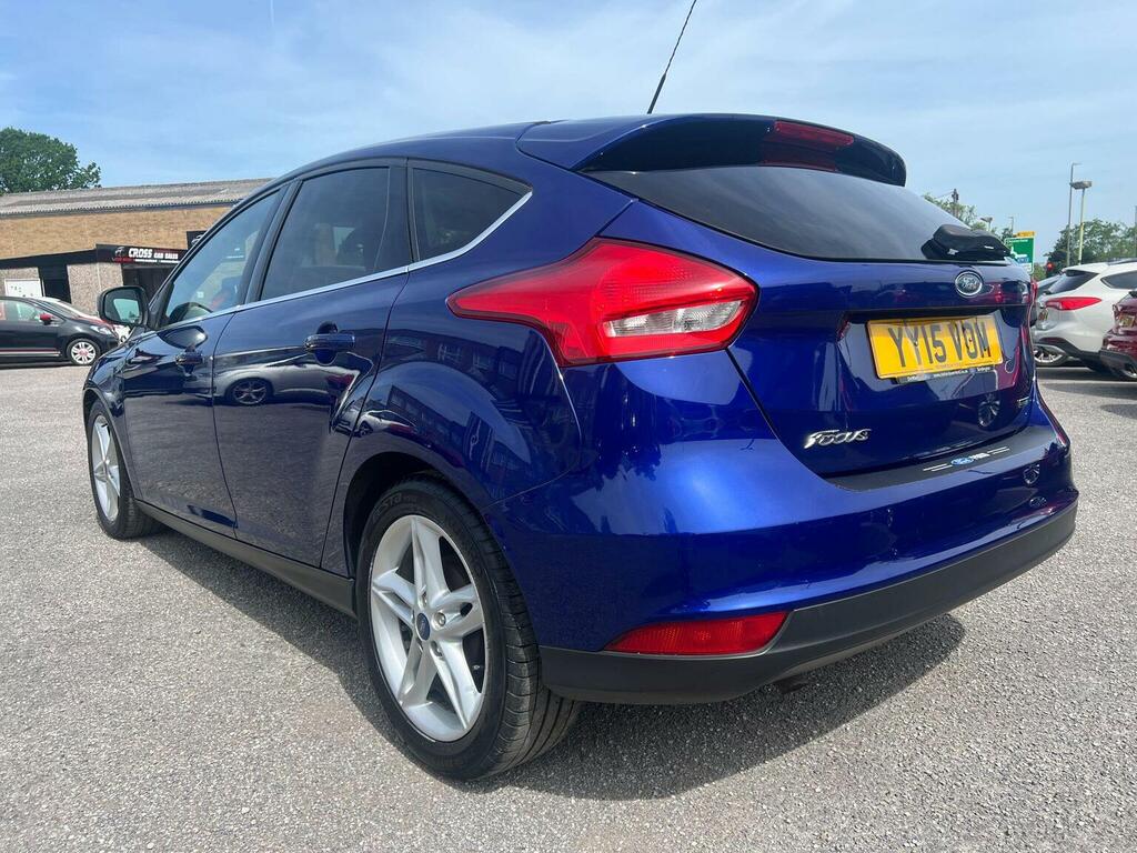 Ford Focus Hatchback 1.0T Ecoboost Zetec Euro 6 Ss 20 YY15VOM Blue #2