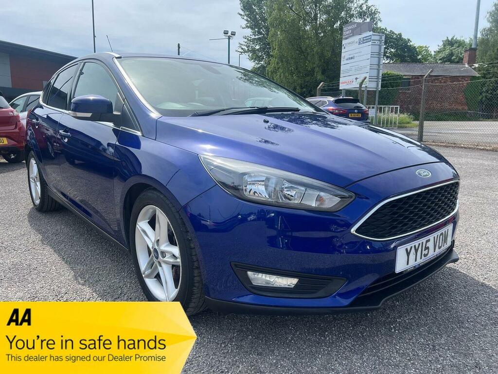 Ford Focus Hatchback 1.0T Ecoboost Zetec Euro 6 Ss 20 Blue