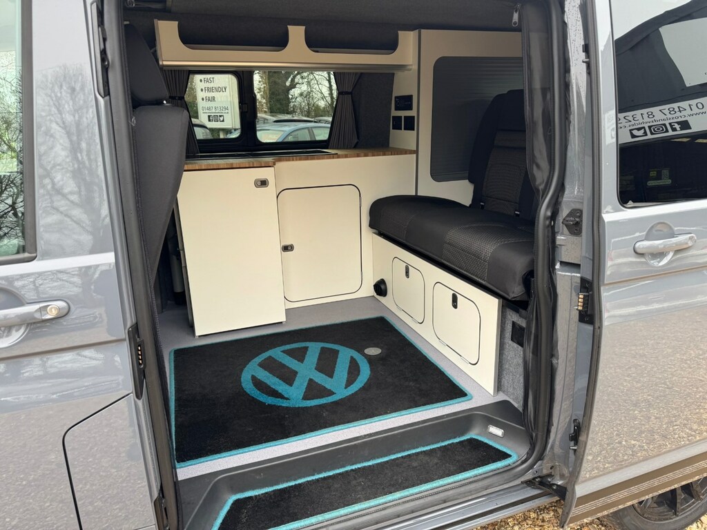 Volkswagen Transporter 2.0 Tdi 110 Highline Camper WD73BWM Grey #6