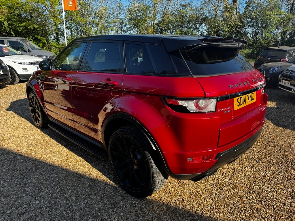 Land Rover Range Rover Evoque 2.2 Sd4 Dynamic 9 SD14XNC Red #5