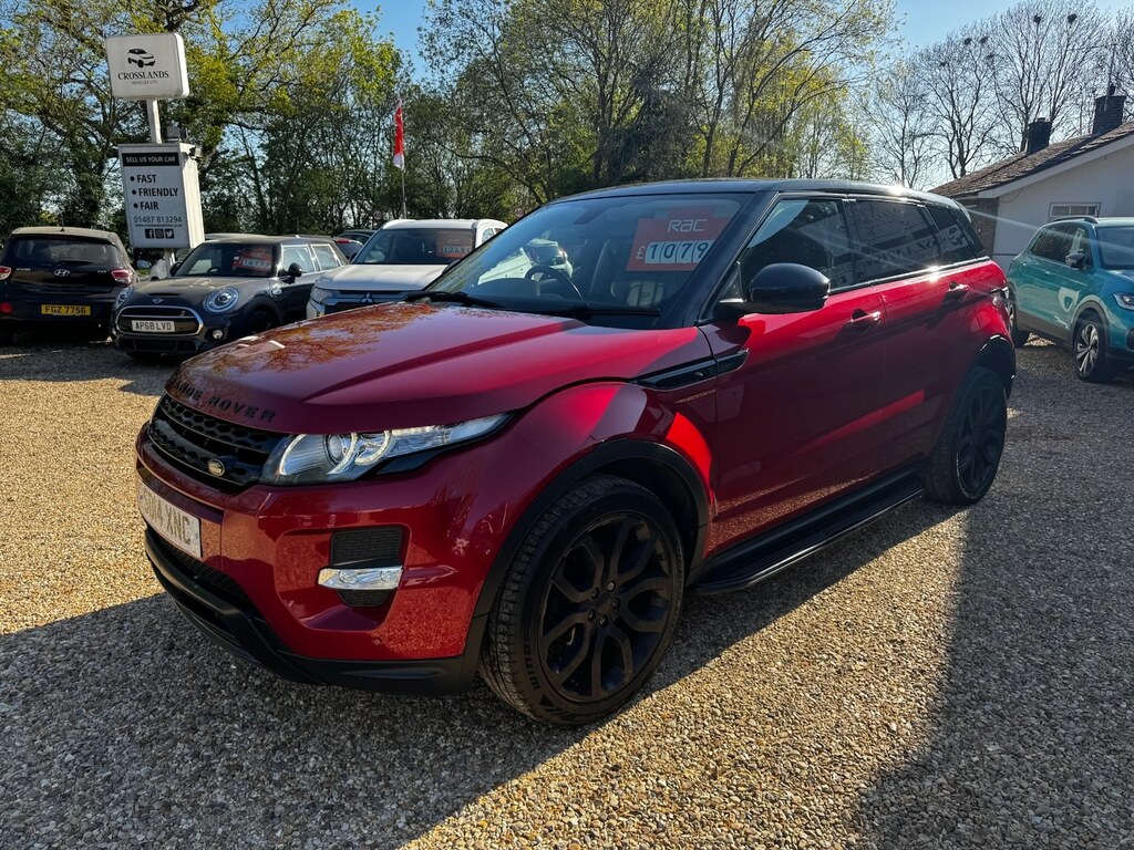 Land Rover Range Rover Evoque 2.2 Sd4 Dynamic 9 SD14XNC Red #3