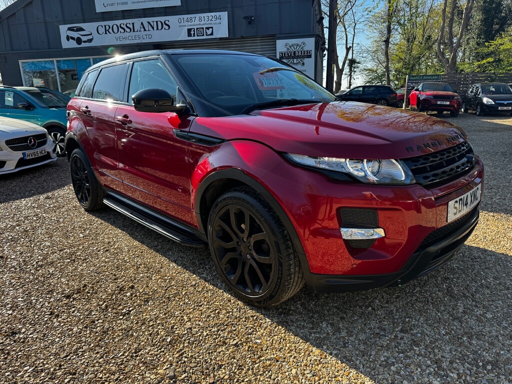 Land Rover Range Rover Evoque 2.2 Sd4 Dynamic 9 Red