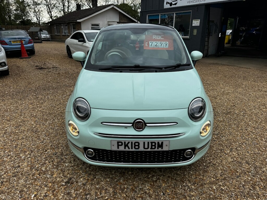 Fiat 500 1.2 Lounge PK18UBM Green #2
