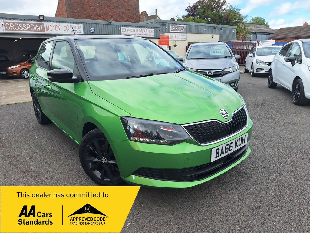 Skoda Fabia 1.0 Colour Edition Hatchback Eur Green