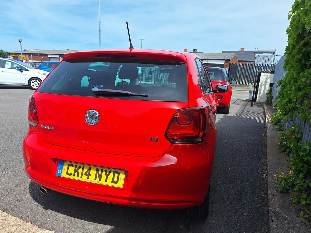 Volkswagen Polo 1.4 Match Edition Hatchback Euro Red #4