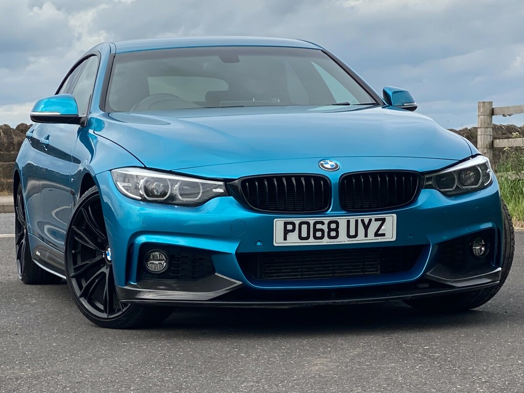 BMW 4 Series Gran Coupe M Sport Gran Coupe - Pro Sat Nav Extended B Blue