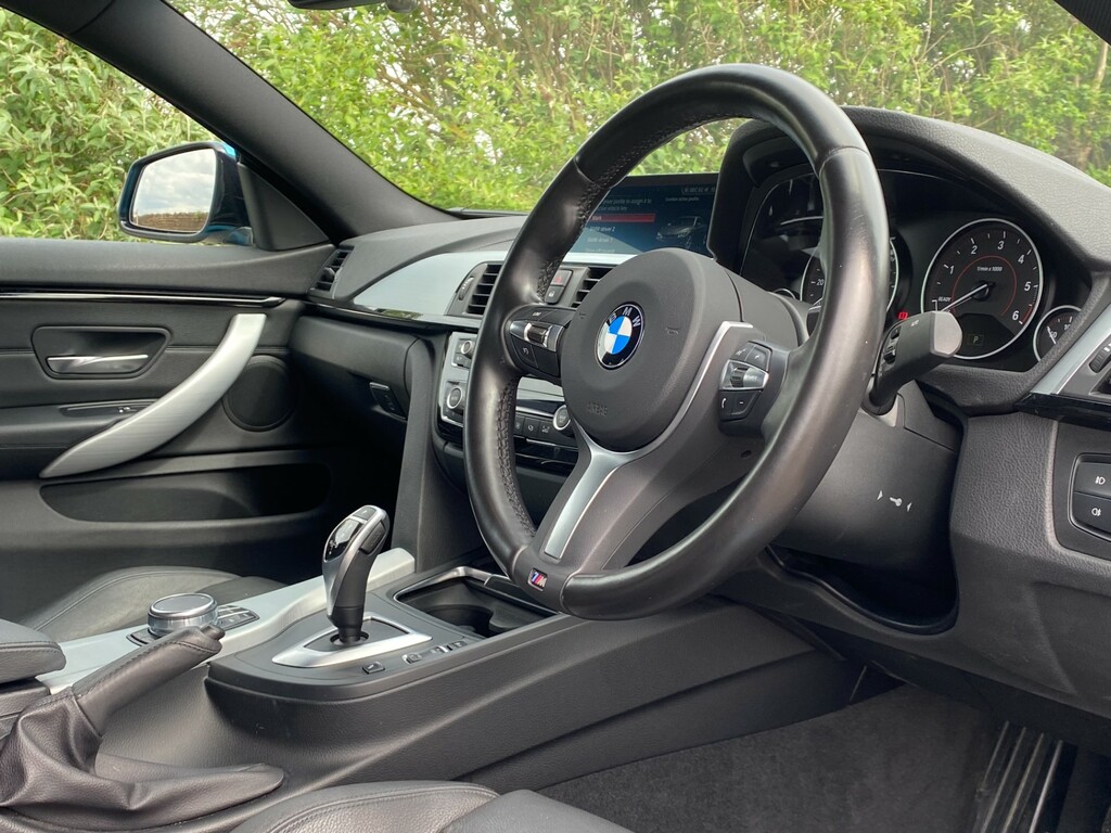 BMW 4 Series Gran Coupe M Sport Gran Coupe - Pro Sat Nav Extended B Blue #4