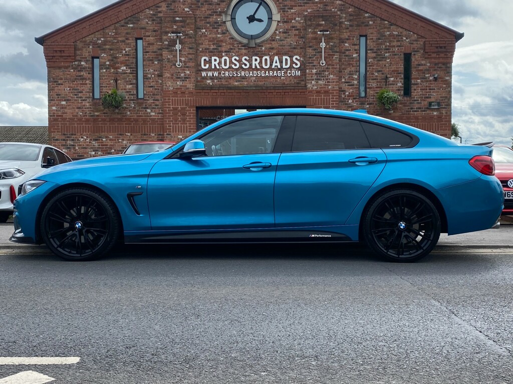 BMW 4 Series Gran Coupe M Sport Gran Coupe - Pro Sat Nav Extended B Blue #2