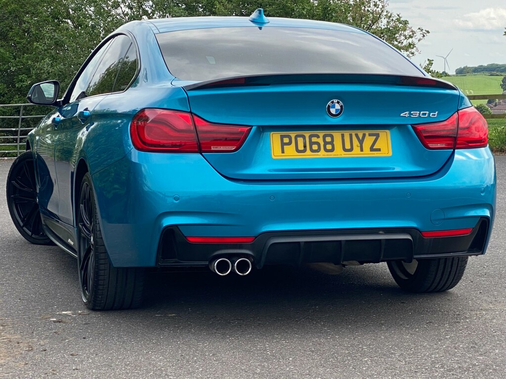 BMW 4 Series Gran Coupe M Sport Gran Coupe - Pro Sat Nav Extended B Blue #3