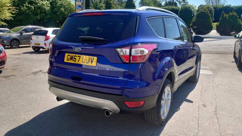 Ford Kuga 2.0 Tdci Titanium 2Wd - 2017 67 GM67LJV Blue #2