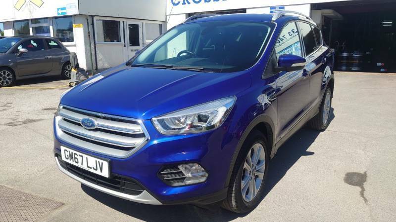 Ford Kuga 2.0 Tdci Titanium 2Wd - 2017 67 GM67LJV Blue #4