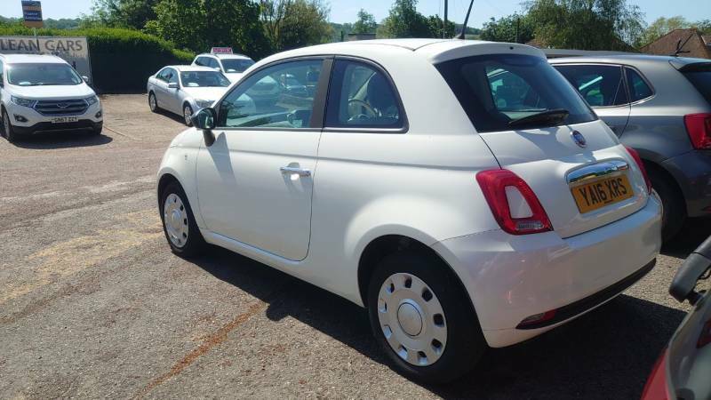 Fiat 500 1.2 Pop - 2016 16 YA16XRS White #3