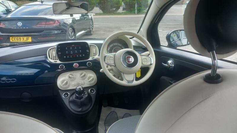 Fiat 500 1.2 Lounge - 2020 20 WV20ULW Blue #3
