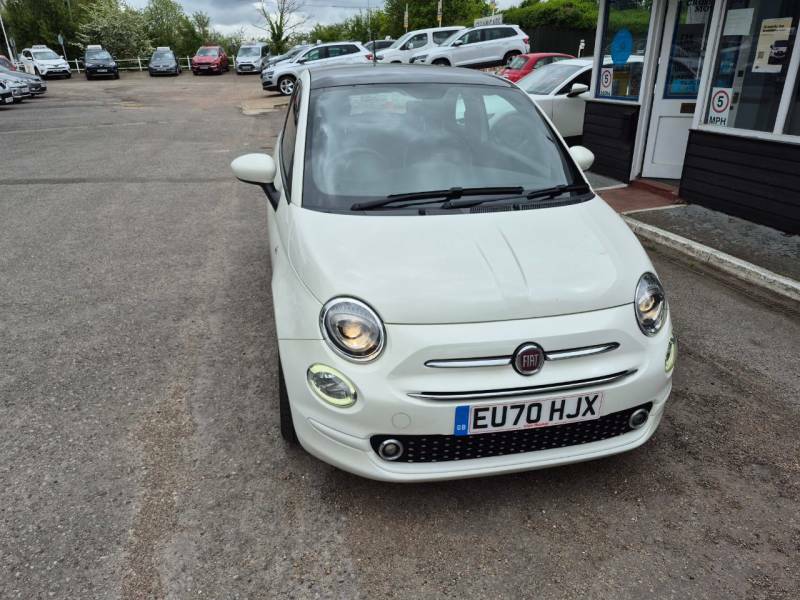 Fiat 500 1.0 Mild Hybrid Lounge - 2020 70 EU70HJX White #3
