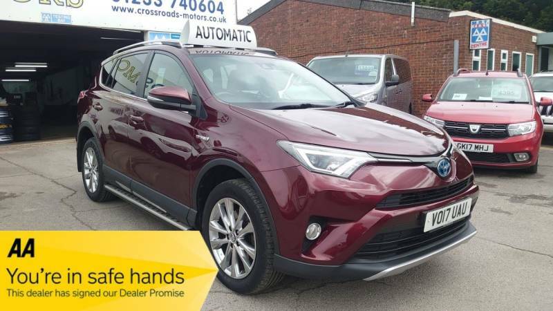 Toyota Rav 4 2.5 Vvt-i Hybrid Excel Tss Cvt - 2017 17 Red