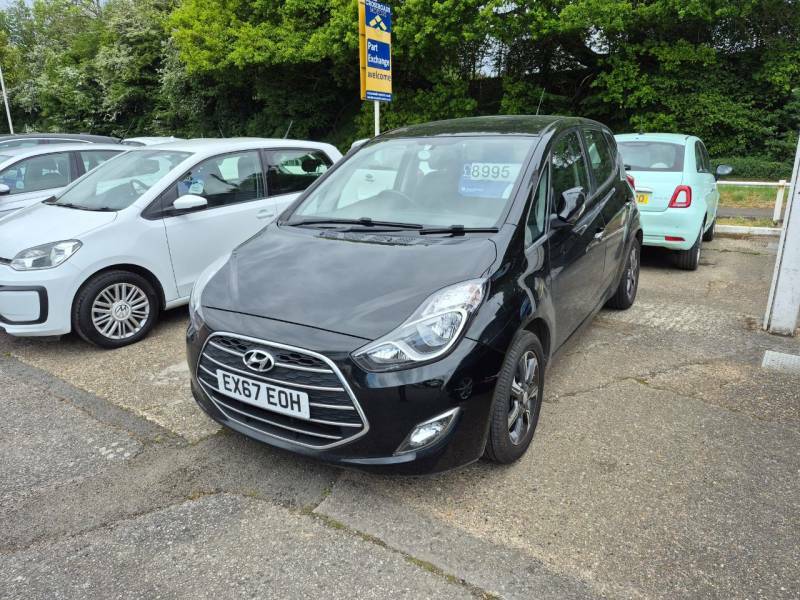 Hyundai Ix20 1.4 Blue Drive Se - 2017 67 EX67EOH Black #3