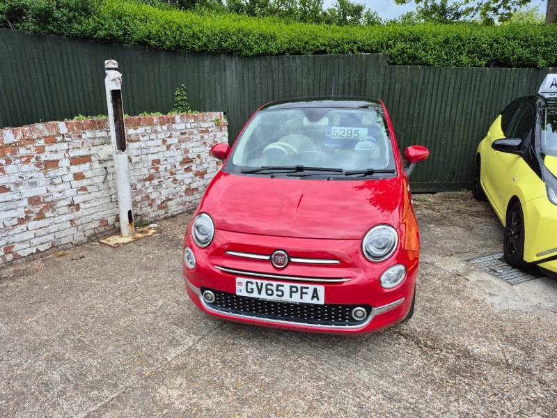 Fiat 500 1.2 Lounge - 2016 65 GV65PFA Red #2