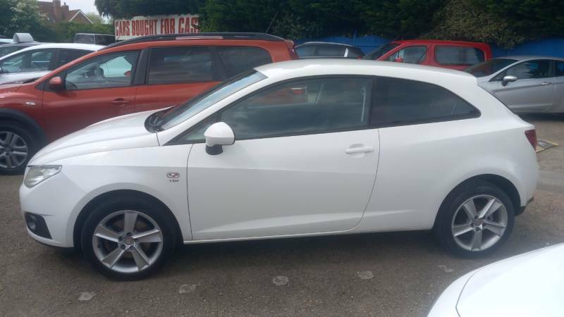 Seat Ibiza 1.6 Tdi Cr Sport - 2010 60 White #5