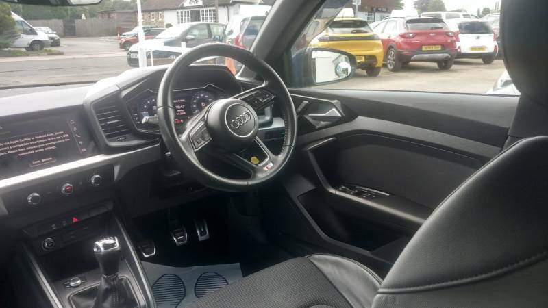 Audi A1 25 Tfsi S Line - 2019 69 NX69ZYC Black #3